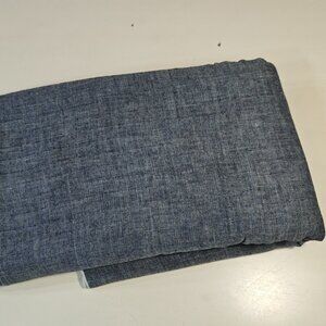 Double Gauze Lightweight Denim Reversible Railroad Tick 1.8 Metres